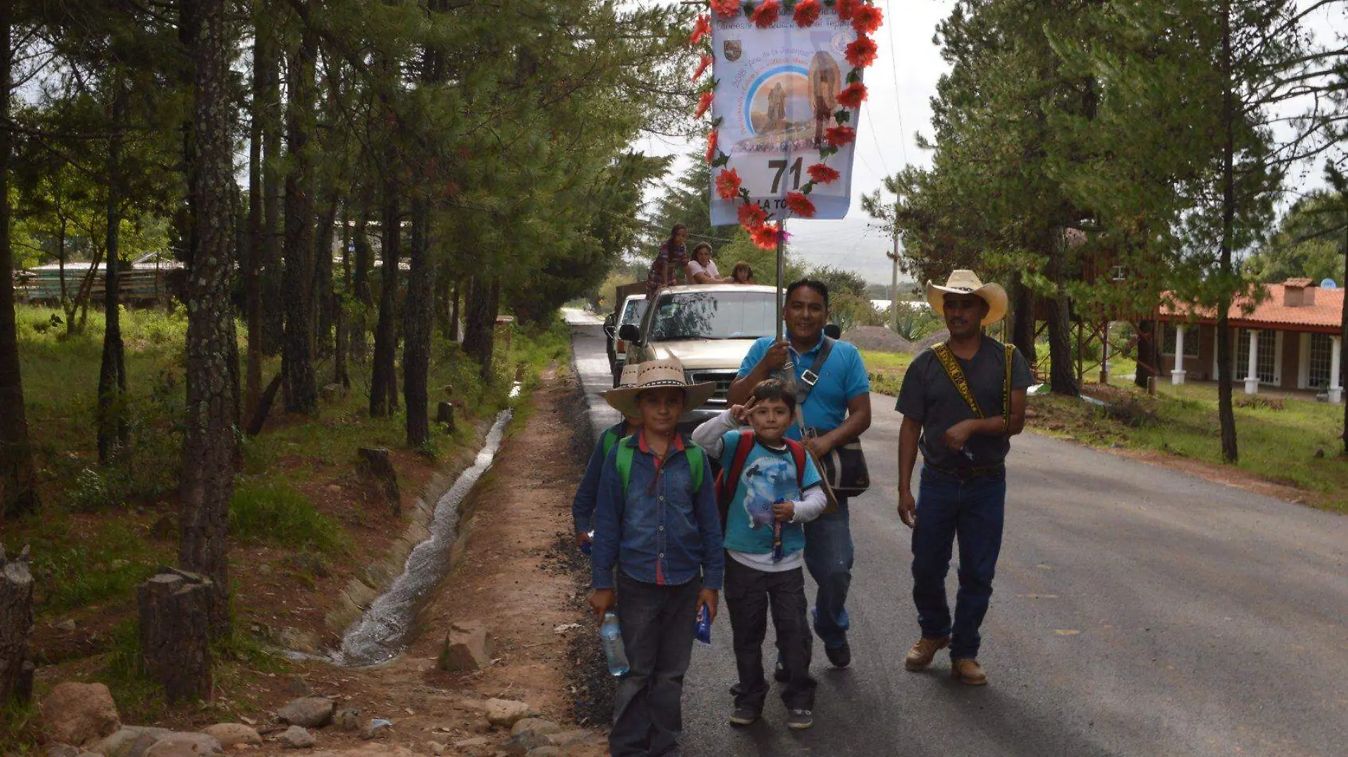 Protección Civil se coordina con corporaciones para caminar de fieles hacia la Basílica de Guadalupe.  Foto Cortesía.